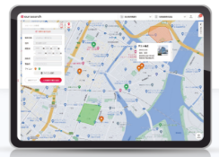 アワーサーチの画面